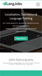 Mobile Screenshot of document-translations.com